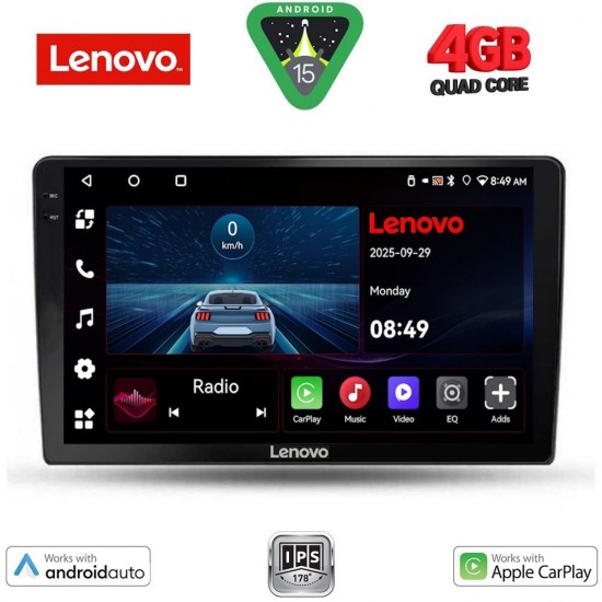 LENOVO LVE 8103B_CPAA (9inc) MULTIMEDIA TABLET for DACIA DUSTER mod. 2012-2019