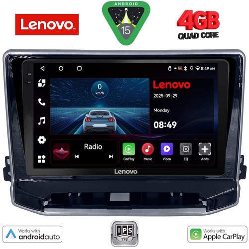 LENOVO LVE 8279_CPAA (10inc) MULTIMEDIA TABLET for JEEP COMPASS mod. 2022-2026