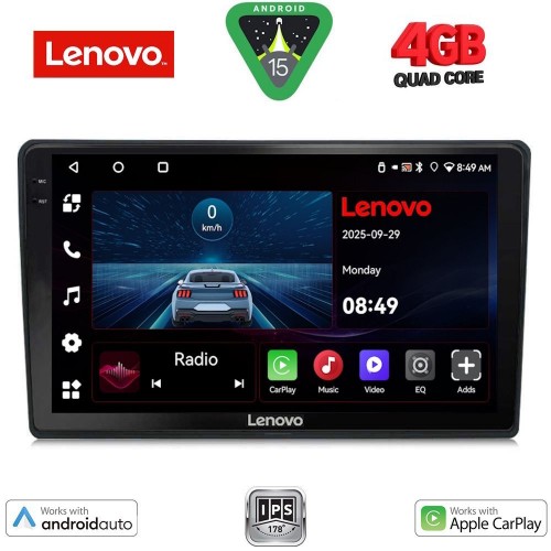 LENOVO LVE 8086_CPAA (10inc) MULTIMEDIA TABLET for CITROEN C4 - DS4 mod. 2018-2025