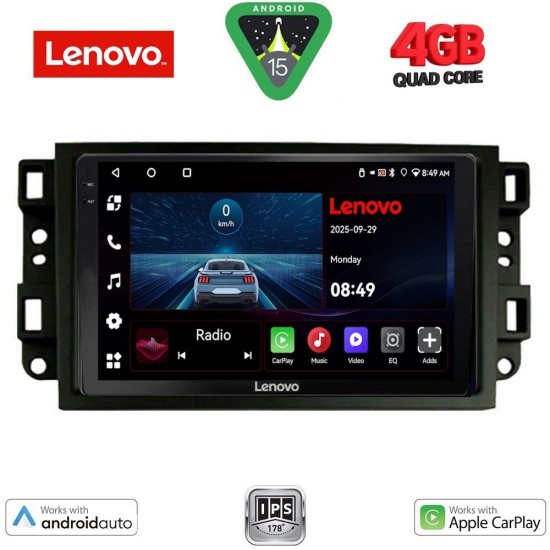 LENOVO LVE 8070_CPAA (10inc) MULTIMEDIA TABLET for CHEVROLET ALL mod. 2004-2011