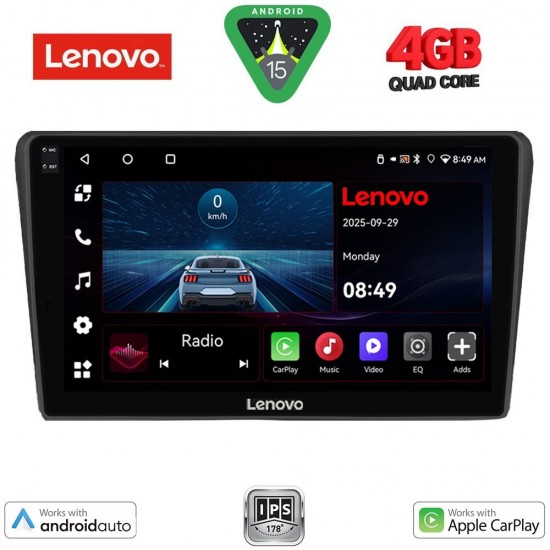 LENOVO LVE 8704BL_CPAA (9inc) MULTIMEDIA TABLET for TOYOTA AVENSIS (T25) mod. 2003-2009 (BLACK)