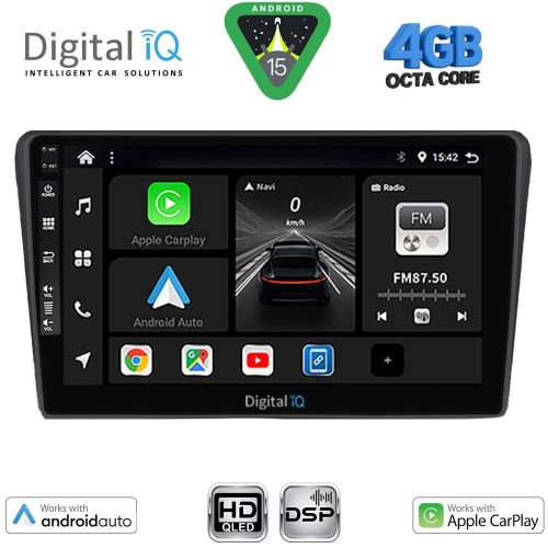 DIGITAL IQ BXF 6704BL_CPAA (9inc) MULTIMEDIA TABLET for TOYOTA AVENSIS (T25) mod. 2003-2009 (BLACK)