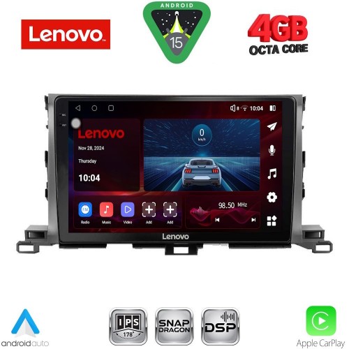 LENOVO SSV 9700_CPA (10inc) MULTIMEDIA TABLET for TOYOTA HIGHLANDER mod. 2014-2019