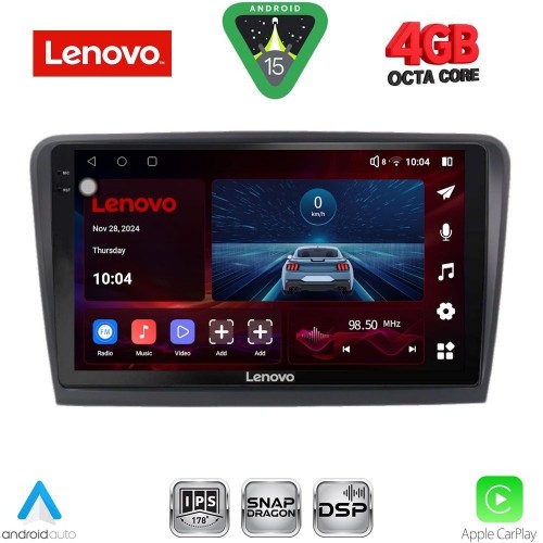 LENOVO SSV 9601_CPA (9inc) MULTIMEDIA TABLET for SKODA RAPID mod. 2012-2023