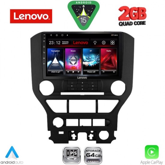 LENOVO LVD 2166_CPA (9inc) MULTIMEDIA TABLET for FORD MUSTANG mod. 2015-2020