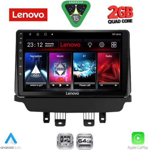 LENOVO LVD 2384_CPA (9inc) MULTIMEDIA TABLET for MAZDA CX3 mod. 2014-2023