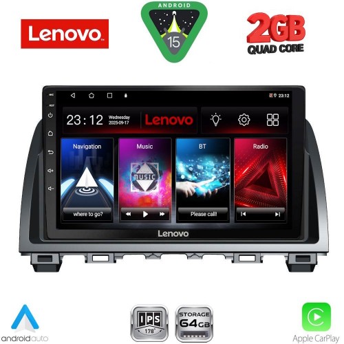 LENOVO LVD 2378_CPA (9inc) MULTIMEDIA TABLET for MAZDA 6 mod. 2012-2017