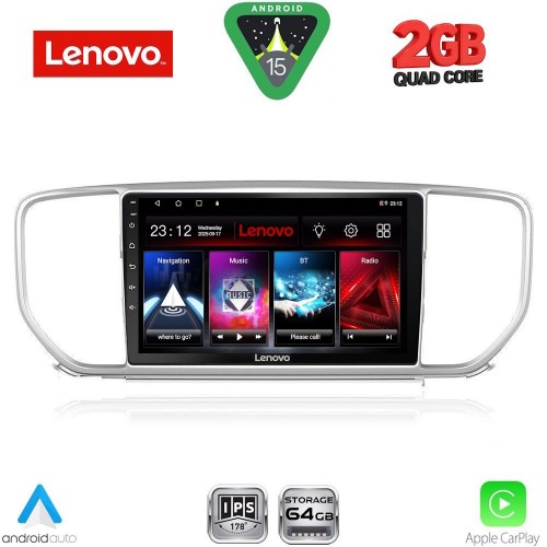 LENOVO LVD 2327_CPA (9inc) MULTIMEDIA TABLET for KIA SPORTAGE mod. 2018-2022