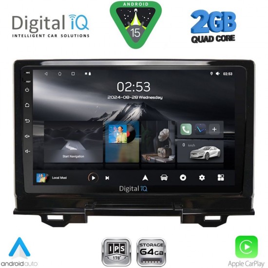 DIGITAL IQ RSD 1202_CPA (9inc) MULTIMEDIA TABLET for HONDA HRV mod. 2021-2026