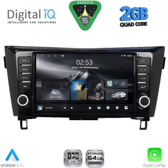 DIGITAL IQ RSD 1467_CPA (9inc) MULTIMEDIA TABLET for NISSAN QASHQAI - XTRAIL mod. 2014-2021