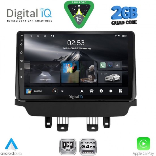 DIGITAL IQ RSD 1384_CPA (9inc) MULTIMEDIA TABLET for MAZDA CX3 mod. 2014-2026