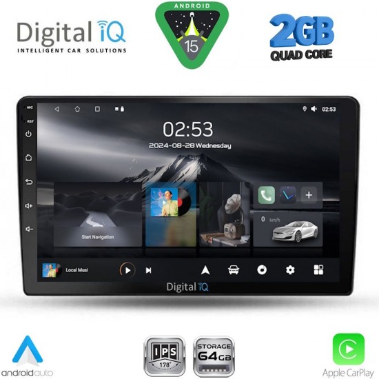 DIGITAL IQ RSD 1656_CPA (9inc) MULTIMEDIA TABLET for SSANGYONG REXTON mod. 2002-2006