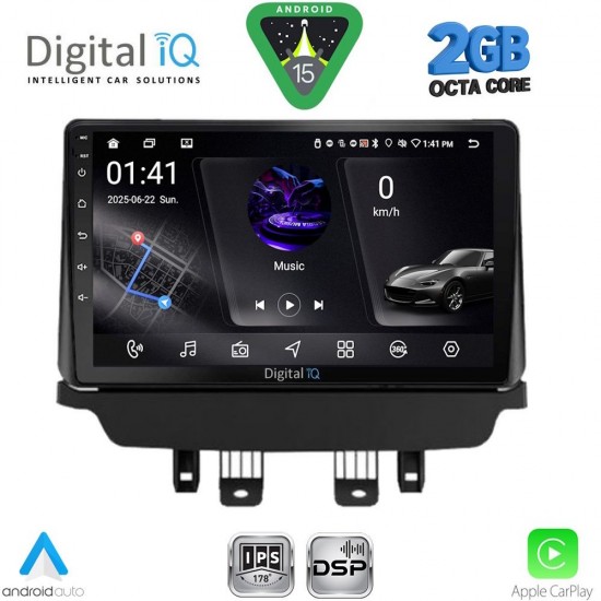 DIGITAL IQ RSF 4384_CPA (9inc) MULTIMEDIA TABLET for MAZDA CX3 mod. 2014-2026