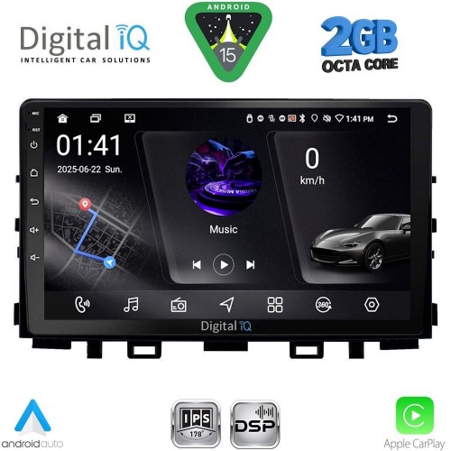 DIGITAL IQ RSF 4316_CPA (9inc) MULTIMEDIA TABLET for KIA RIO mod. 2018-2026 – STONIC mod. 2017-2026