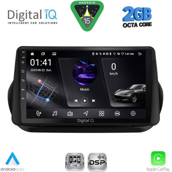 DIGITAL IQ RSF 4142_CPA (9inc) MULTIMEDIA TABLET for CITROEN – FIAT – PEUGEOT mod. 2008-2018