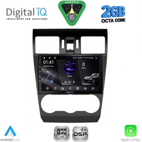 DIGITAL IQ RSF 4663_CPA (9inc) MULTIMEDIA TABLET for SUBARU FORESTER - IMPREZA - XV mod. 2013-2019
