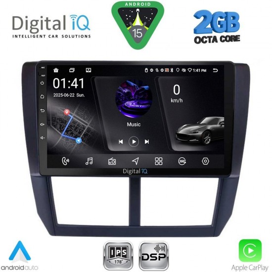 DIGITAL IQ RSF 4662_CPA (9inc) MULTIMEDIA TABLET for SUBARU FORESTER - IMPREZA - XV mod. 2008-2013