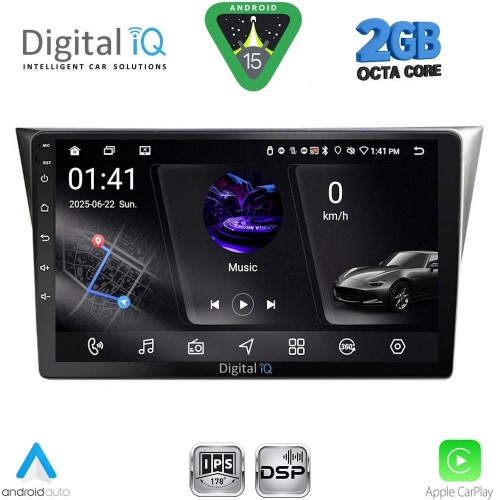 DIGITAL IQ RSF 4659_CPA (9inc) MULTIMEDIA TABLET for SUBARU IMPREZA mod. 2002-2008