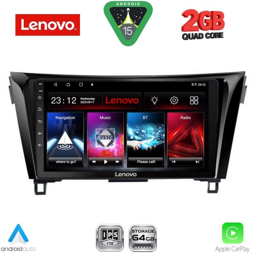LENOVO LVD 2468_CPA (10inc) MULTIMEDIA TABLET for NISSAN QASHQAI - XTRAIL mod. 2014-2021