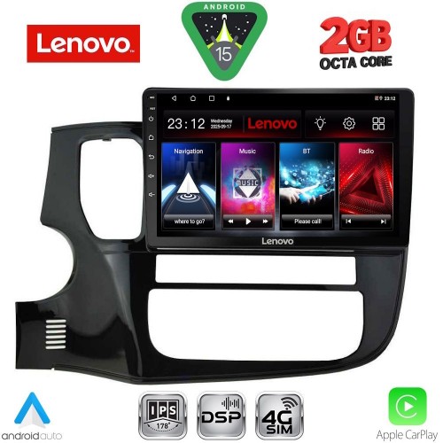 LENOVO LVF 5443_CPA (10inc) MULTIMEDIA TABLET for MITSUBISHI OUTLANDER mod. 2013-2020