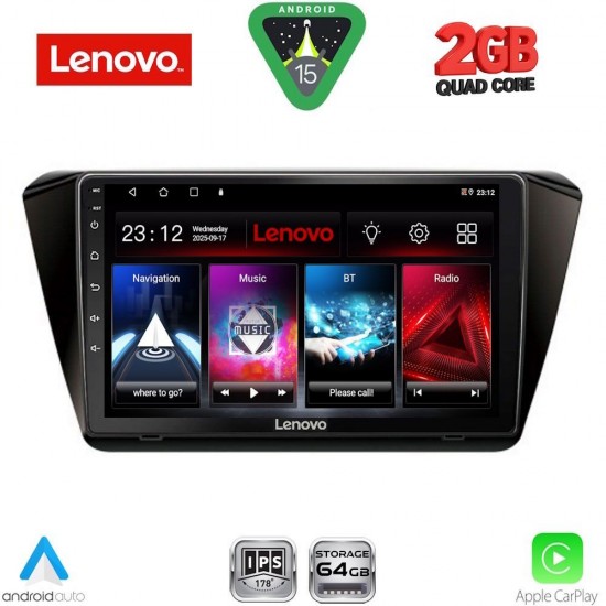 LENOVO LVD 2605_CPA (10inc) MULTIMEDIA TABLET for SKODA SUPERB mod. 2015-2023