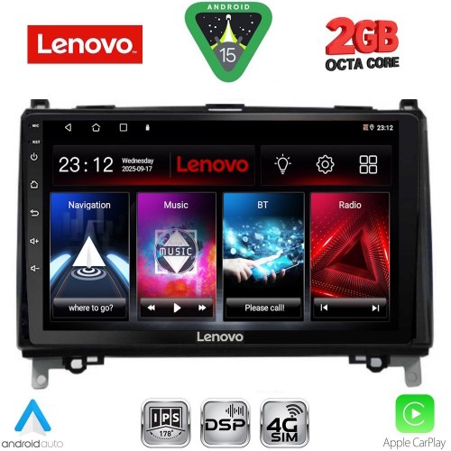 LENOVO LVF 5400_CPA (9inc) MULTIMEDIA TABLET for MERCEDES A – B -SPRINTER – VITO mod. 2007-2019