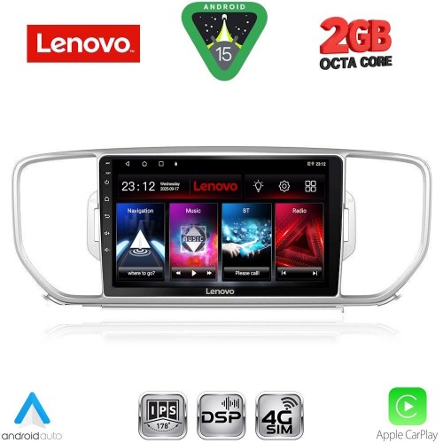 LENOVO LVF 5326_CPA (9inc) MULTIMEDIA TABLET for KIA SPORTAGE mod. 2015-2018