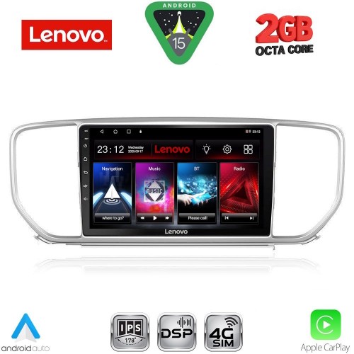 LENOVO LVF 5327_CPA (9inc) MULTIMEDIA TABLET for KIA SPORTAGE mod. 2018-2021