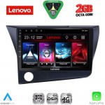 LENOVO LVF 5203_CPA (9inc) MULTIMEDIA TABLET for HONDA CRZ mod. 2010-2016