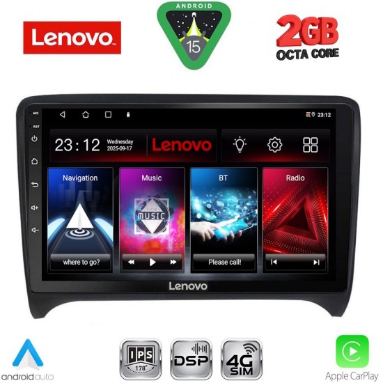 LENOVO LVF 5009_CPA (9inc) MULTIMEDIA TABLET for AUDI TT  mod. 2007-2015