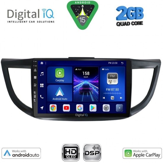 DIGITAL IQ BXC 3198_CPAA (10inc) MULTIMEDIA TABLET for HONDA CRV mod. 2013-2017