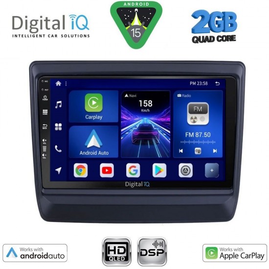 DIGITAL IQ BXC 3256_CPAA (9inc) MULTIMEDIA TABLET for ISUZU DMAX mod. 2020-2026