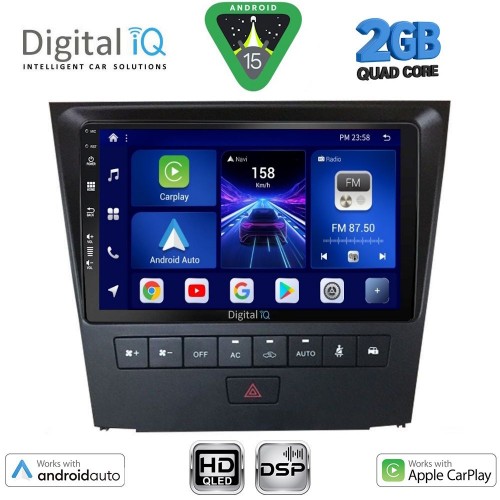DIGITAL IQ BXC 3341_CPAA (9inc) MULTIMEDIA TABLET for LEXUS GS mod. 2004-2011