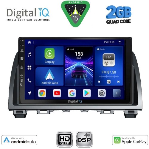 DIGITAL IQ BXC 3378_CPAA (9inc) MULTIMEDIA TABLET for MAZDA 6 mod. 2012-2017