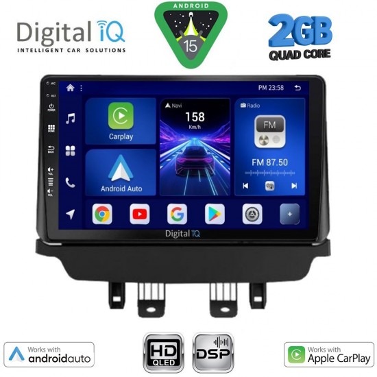 DIGITAL IQ BXC 3384_CPAA (9inc) MULTIMEDIA TABLET for MAZDA CX3 mod. 2014-2023