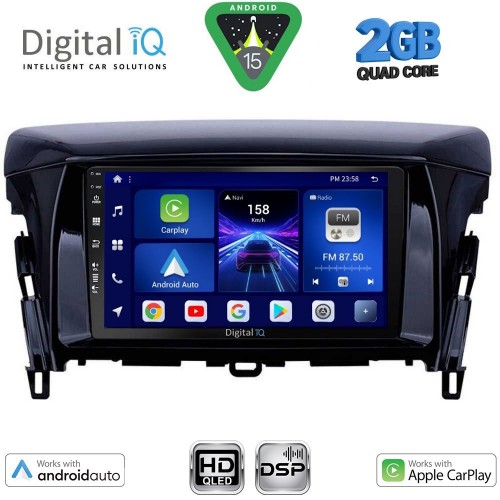 DIGITAL IQ BXC 3432_CPAA (9inc) MULTIMEDIA TABLET for MITSUBISHI ECLIPSE CROSS mod. 2018-2026