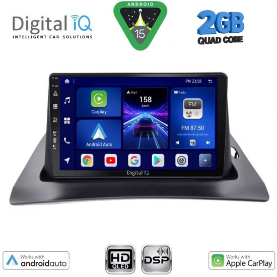 DIGITAL IQ BXC 3550_CPAA (9inc) MULTIMEDIA TABLET for RENAULT KANGOO mod. 2010-2021