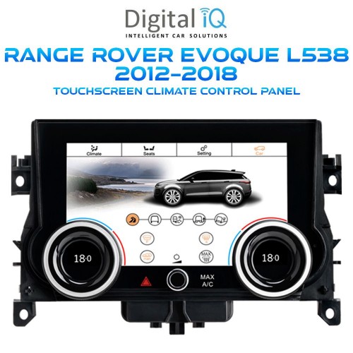 DIGITAL IQ FZ 2008_CL (TOUCHSCREEN CLIMATE CONTROL PANEL for RANGE ROVER EVOQUE L538 mod. 2012-2018)