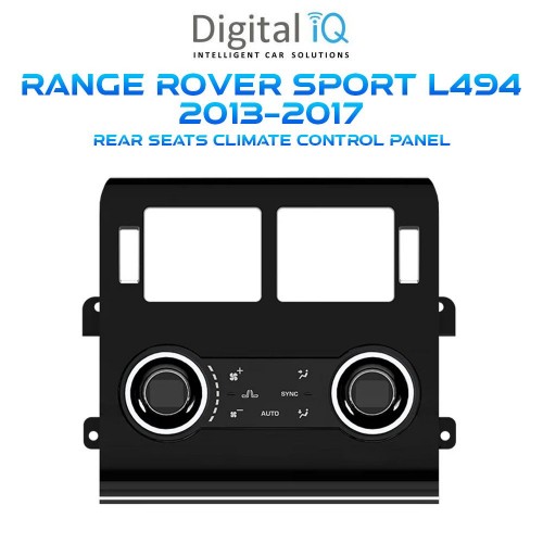 DIGITAL IQ FZ 5012_CL (REAR SEATS CLIMATE CONTROL PANEL for RANGE ROVER SPORT L494 mod. 2013-2017)