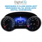 DIGITAL IQ DGU 996_DC (12.3in) DIGITAL CLUSTER for MERCEDES R CLASS mod. 2006-2017 - ML - GL mod. 2005-2010