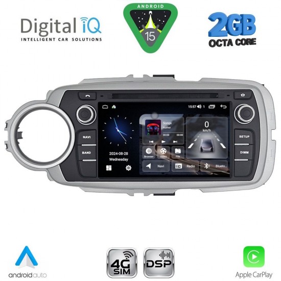 DIGITAL IQ BLF 330_CPA (7" DECK) MULTIMEDIA SYSTEM for TOYOTA YARIS mod. 2011-2020