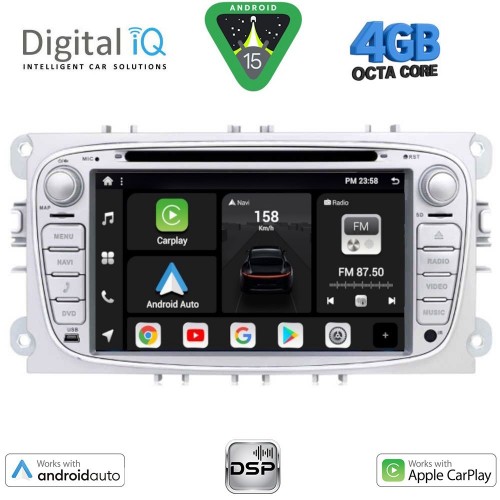 DIGITAL IQ BXF 603S_CPAA (7" DVD) MULTIMEDIA SYSTEM for FORD mod. 2007-2011