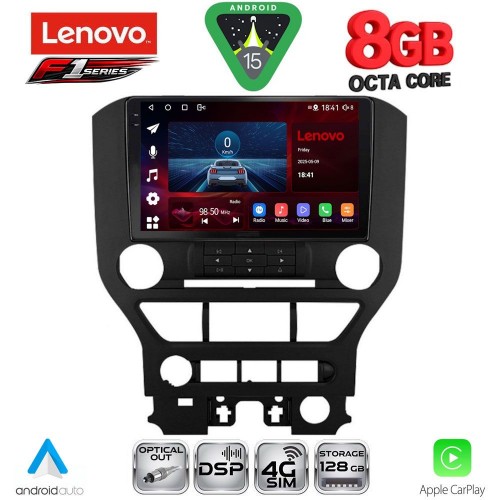 LENOVO SSR 10166_CPA (9inc) MULTIMEDIA TABLET for FORD MUSTANG mod. 2015-2020