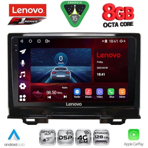 LENOVO SSR 10202_CPA (9inc) MULTIMEDIA TABLET for HONDA HRV mod. 2021-2026