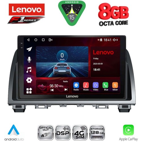 LENOVO SSR 10378_CPA (9inc) MULTIMEDIA TABLET for MAZDA 6 mod. 2012-2017
