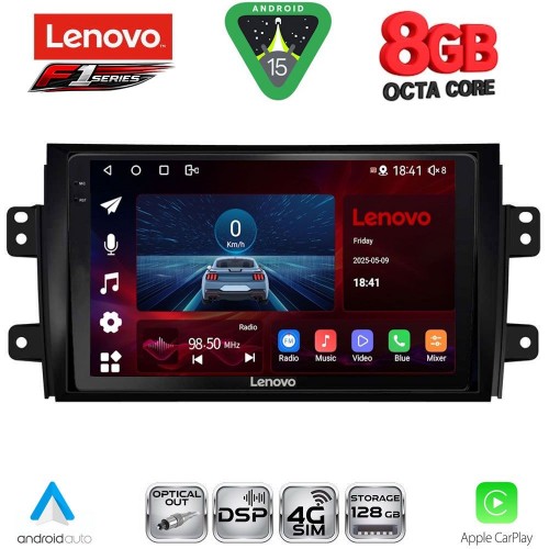 LENOVO SSR 10688_CPA (9inc) MULTIMEDIA TABLET for FIAT SEDICI – SUZUKI SX4 mod. 2005-2013