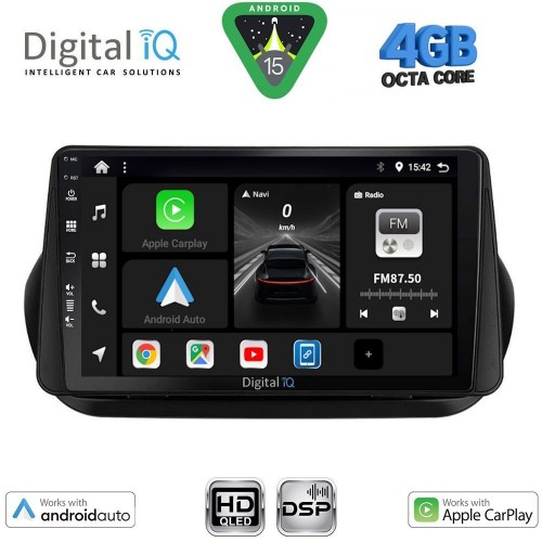 DIGITAL IQ BXF 6142_CPAA (9inc) MULTIMEDIA TABLET for CITROEN – FIAT – PEUGEOT mod. 2008-2018