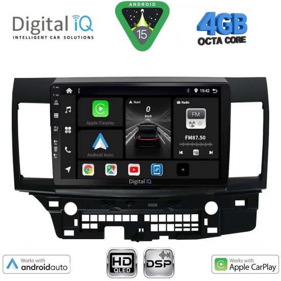 DIGITAL IQ BXF 6434_CPAA (10inc) MULTIMEDIA TABLET for MITSUBISHI LANCER mod. 2008-2017