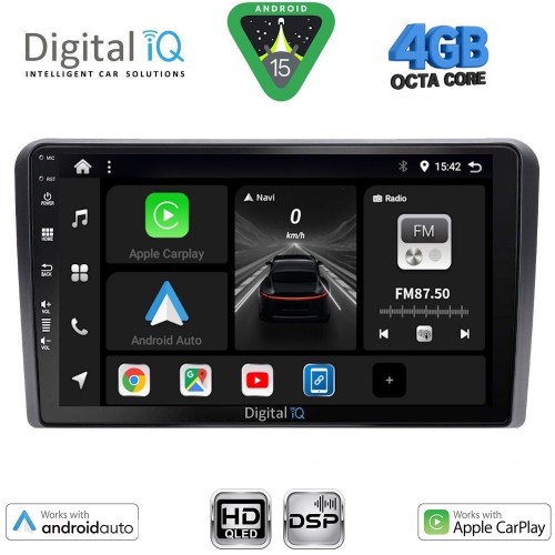 DIGITAL IQ BXF 6481BL_CPAA (9inc) MULTIMEDIA TABLET for OPEL ALL mod. 2004-2014 (BLACK)