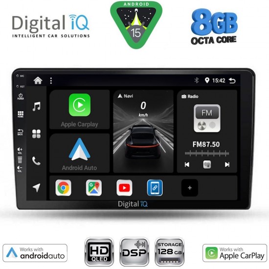 DIGITAL IQ BXF 7656_CPAA (9inc) MULTIMEDIA TABLET for SSANGYONG REXTON mod. 2002-2006